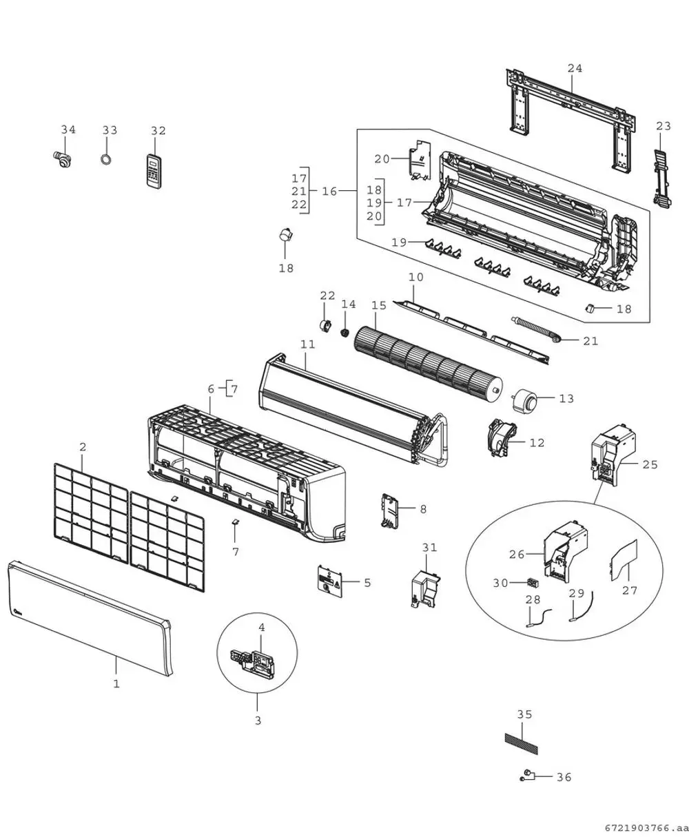BOSCH-Klimageraet-CL3000iU-W-70-E-Split-Inneneinheit-337x1082x234-7-kW-7733701570 gallery number 3